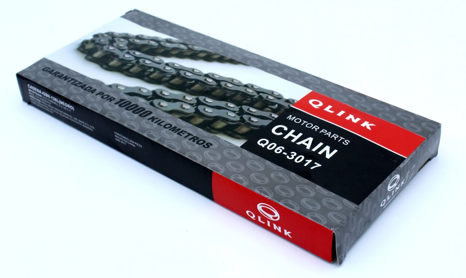 [Q06-3017] [QLINK] CADENA 428H X 136 NEGRA