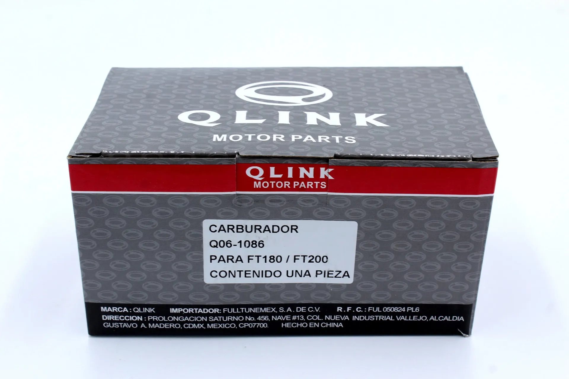 [Q06-1086] [QLINK] CARBURADOR FT 180, FT 200