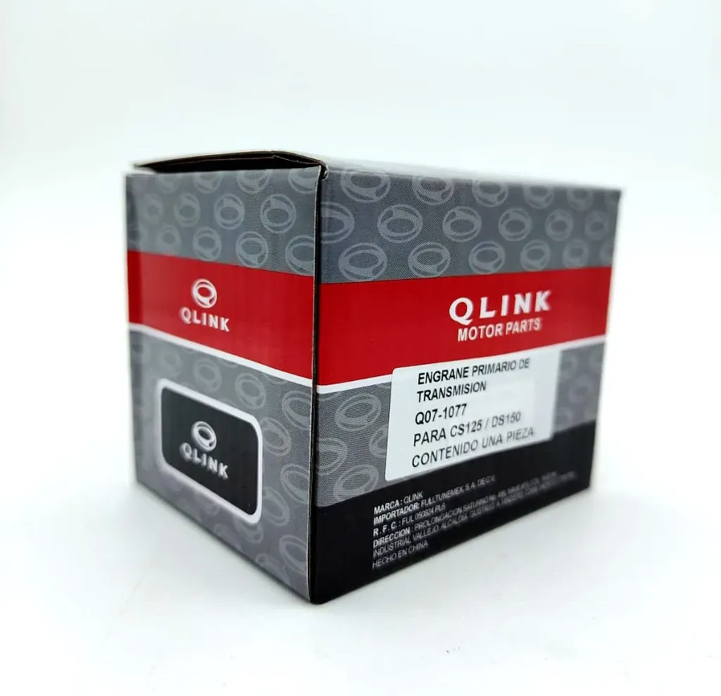 [Q07-1077] [QLINK] ENGRANE PRIMARIO DE TRANSMISION DS, WS, CS, GTS