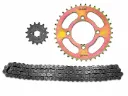[QLINK] KIT DE SPROCKET 428 H-108 L 38 T/ 15 T 125 Z