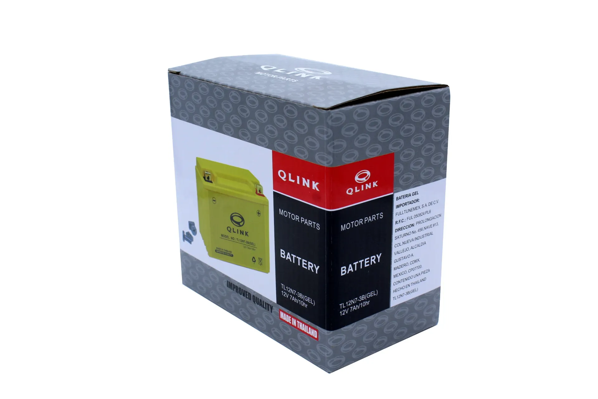 [TL12N7-3B(GEL)] [QLINK] BATERIA 12N7-3B GEL