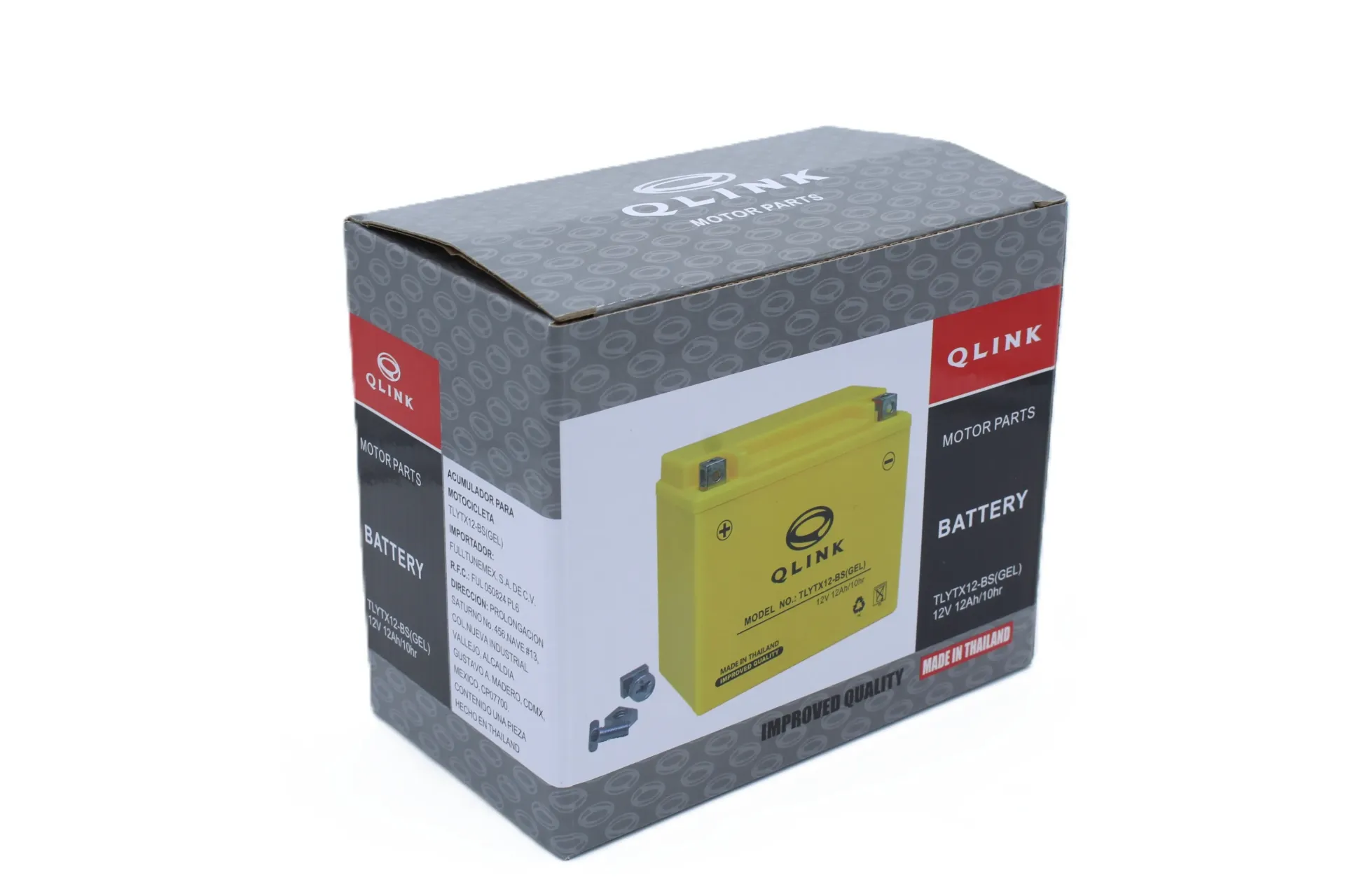 [QLINK] BATERIA YTX12-BS GEL