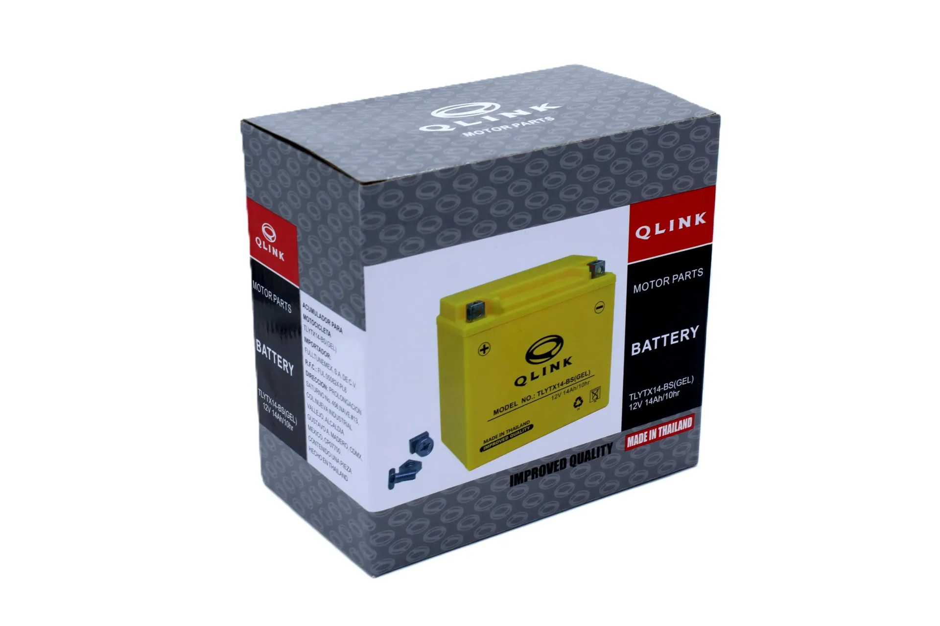 [QLINK] BATERIA YTX14-BS GEL