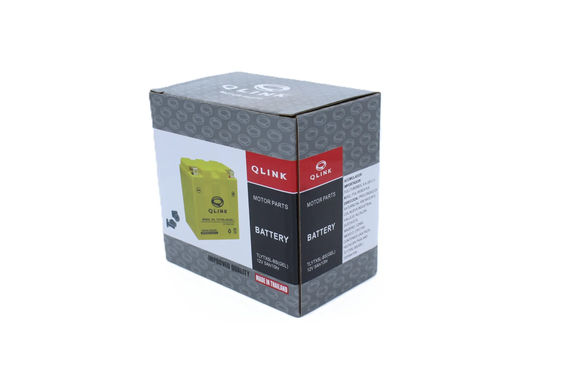 [TLYTX5L-BS(GEL)] [QLINK] BATERIA YTX5L-BS GEL