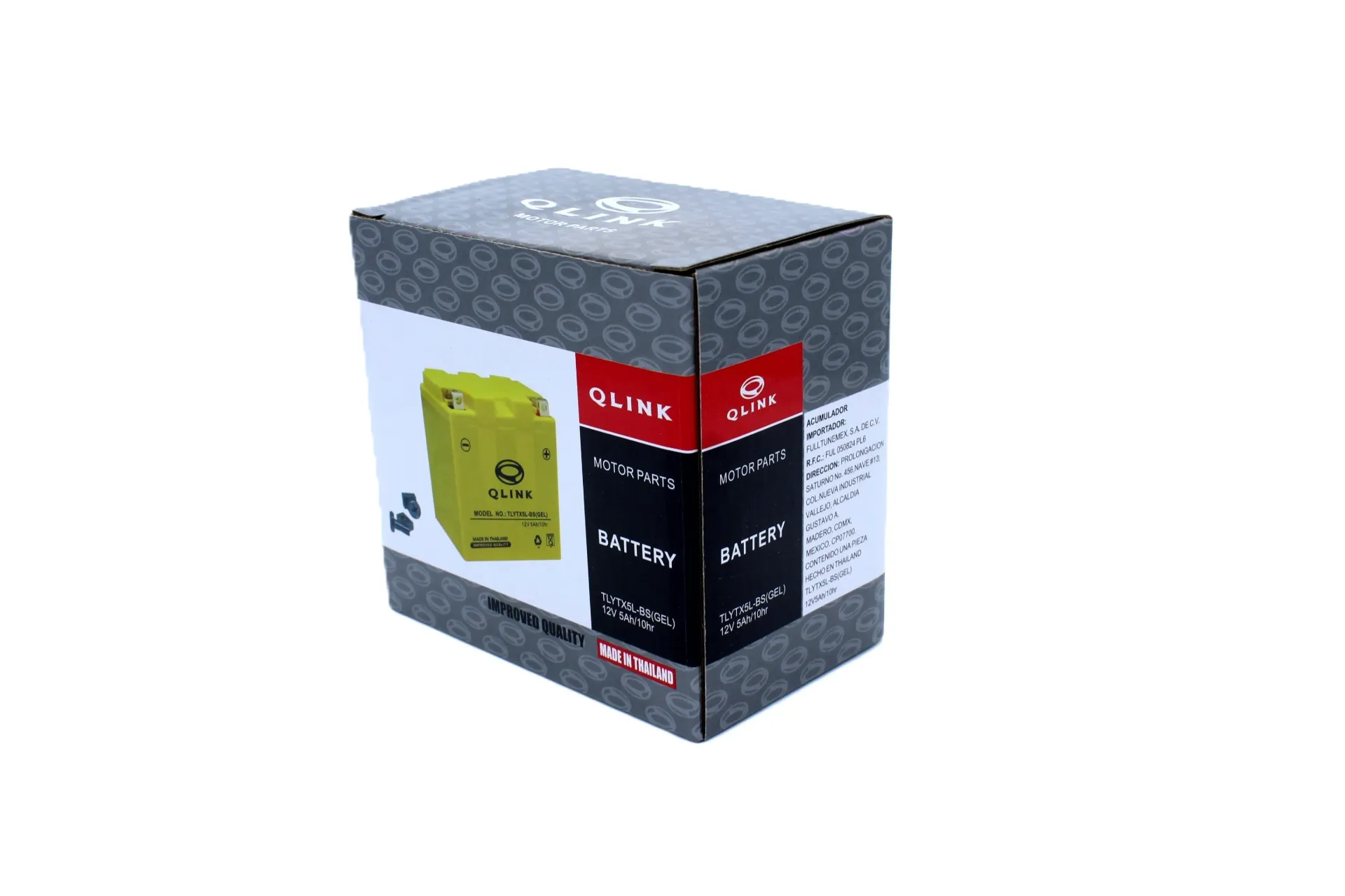 [TLYTX5L-BS(GEL)] [QLINK] BATERIA YTX5L-BS GEL