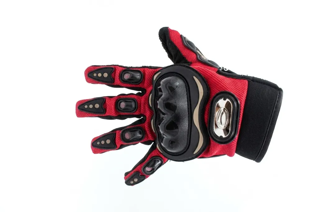 [QLINK] GUANTES DE PISTA ROJO (L)