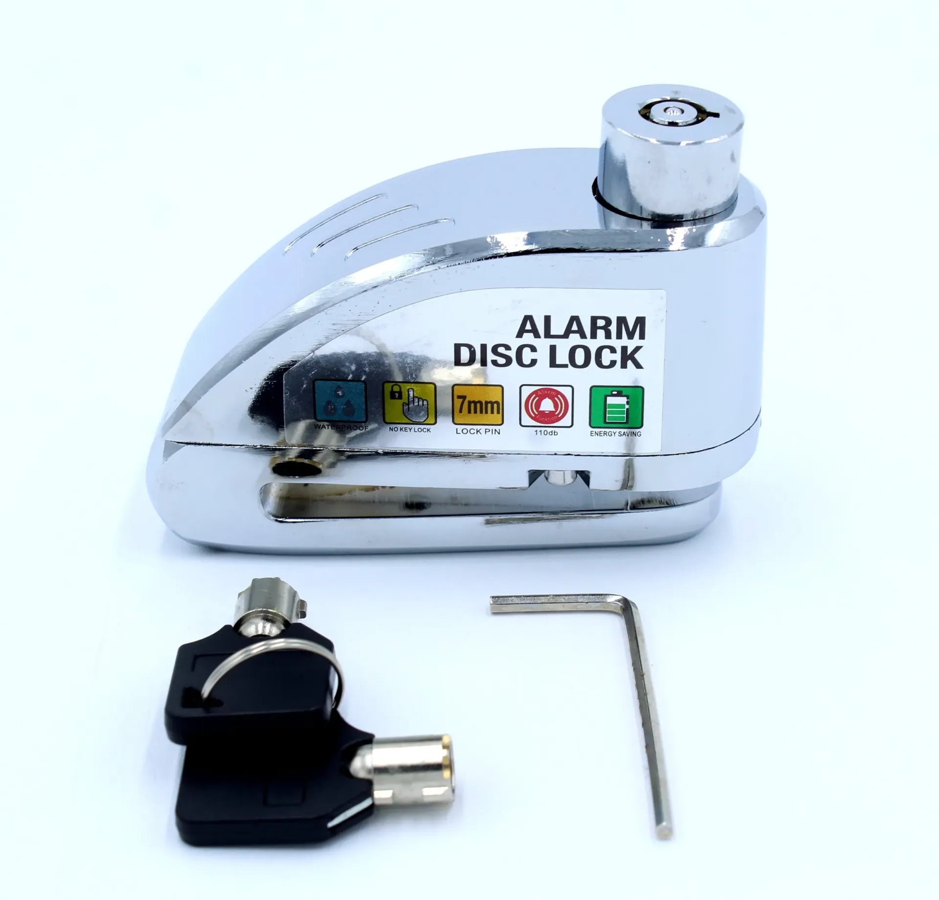 [Q08-0160] [QLINK] CANDADO DE DISCO CON ALARMA